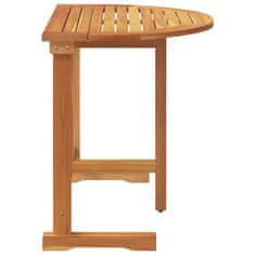 Petromila vidaXL Skladací balkónový stôl 90x60x72 cm akáciový masív