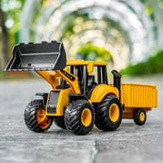 CAB Toys Pracovné autíčka - traktor s vlečkou