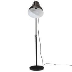 Petromila vidaXL Podlahová lampa 25 W čierna 30x30x90-150 cm E27