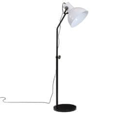 Petromila vidaXL Podlahová lampa 25 W biela 30x30x90-150 cm E27