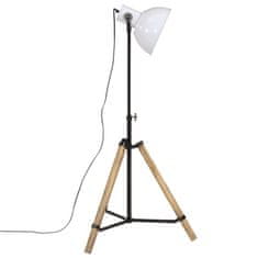 Petromila vidaXL Podlahová lampa 25 W biela 75x75x90-150 cm E27