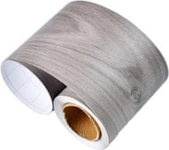 HOME & MARKER® Samolepiaca dekoratívna tapeta imitujúca drevo (8 cm x 5 m) – šedá | DECORIM