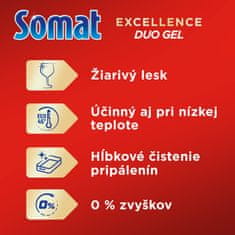 Somat Excellence Duo gél do umývačky pre hygienickú čistotu 70 dávok, 1260 ml