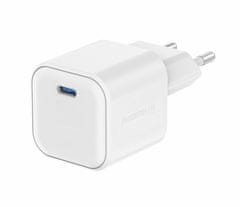 SWISSTEN síťový adaptér GaN 1× USB-C 35W PD bílý (22070200)