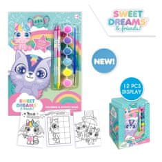 KIDS LICENSING Kniha aktivít Sweet Dreams