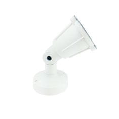 ACA ACA Lighting biele bodové svietidlo LIGHT230V IP54 GU10 KERTGU10W