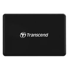 Transcend Čtečka paměťových karet RDC8K, USB-C/ SDHC, SDXC, microSDHC, microSDXC, CompactFlash - černá