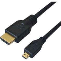 Yenkee HDMI kabel YCH 315 HDMI D Micro 2.0/4K 1,5m