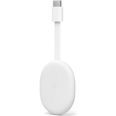 Google Multimediální centrum Chromecast TV HD, bílý