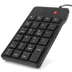 C-Tech Počítačová klávesnice KBN-01, numerická - černá