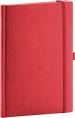 Notique Notes Aprint, červený, linajkový, 15 x 21 cm