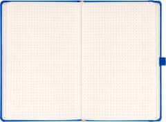 Notique Notes Aprint, modrý, bodkovaný, 15 x 21 cm