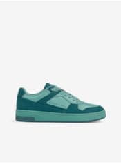 Calvin Klein Petrolejové pánske tenisky so semišovými detailmi Calvin Klein Basket Cupsole Low 41