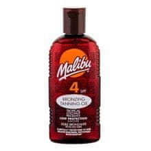 Malibu Malibu - Bronzing Tanning Oil SPF4 - Sunscreen spray 200ml 