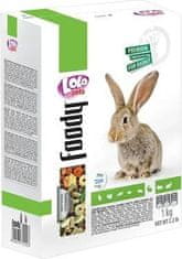 LOLO Foody kompletní krmivo pro králíky 1000 g krabička