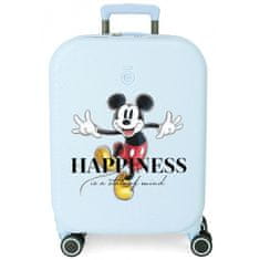Jada Toys ABS cestovný kufor MICKEY MOUSE Happines Turquesa, 55x40x20cm, 37L, 3668621 (small exp.)
