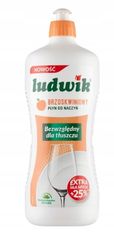 Ludwik Broskyňový prostriedok na umývanie riadu 900g