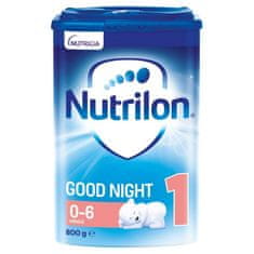 Nutrilon 1 Advanced Good Night počiatočné dojčenské mlieko od narodenia 800 g