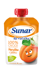 Sunar Kapsička Do ručičky marhuľa, jablko 100 g