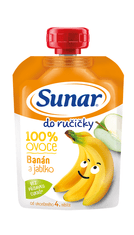 Sunar Kapsička Do ručičky banán, jablko 100 g