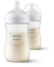 Philips Avent Fľaša Natural Response 260 ml, 1m+ 2 ks