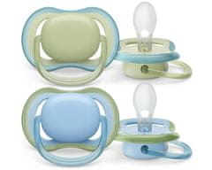 Philips Avent Cumlík Ultra air neutral 0-6m chlapec modrá 2ks