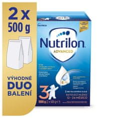 Nutrilon 3 Advanced batoľacie mlieko 1 kg, 12+