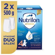 Nutrilon 3x 4 Advanced batoľacie mlieko 1 kg, 24+