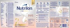 Nutrilon Profutura DUOBIOTIK 2 následné dojčenské mlieko 800 g 6+