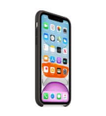 Apple Silikónové puzdro Apple na iPhone 11 čierne