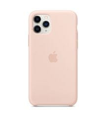 Apple Silikónové puzdro Apple na iPhone 11 Pro ružové