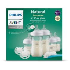 Philips Avent Sada novorodenecká štartovacia Natural Response, sklo