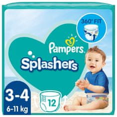 Pampers Nohavičky plienkové do vody Splashers vel.3 (12 ks) 6-11 kg