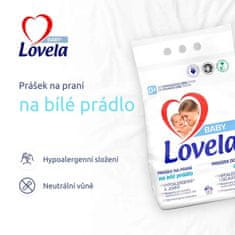 Lovela Baby prášok na pranie na bielu bielizeň 4,1 kg / 41 pracích dávok