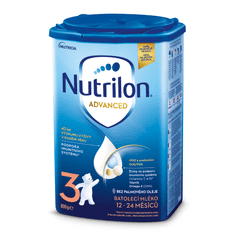 Nutrilon 3 Batoľacie mlieko 800 g, 12+