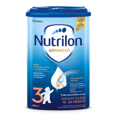 Nutrilon 3 Batoľacie mlieko 800 g, 12+