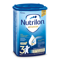 Nutrilon 3 Vanilla batoľacie mlieko 800 g, 12+