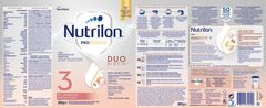 Nutrilon Profutura DUOBIOTIK 3 batoľacie mlieko 800 g 12+