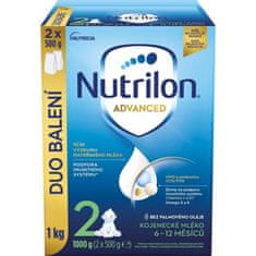 Nutrilon 2 Advanced následné dojčenské mlieko 1 kg, 6+