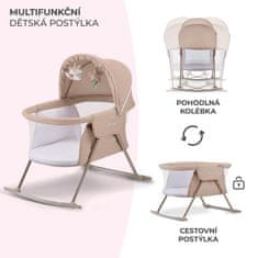 Kinderkraft Postieľka detská 3v1 Lovi Beige