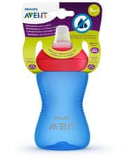 Philips Avent Hrnček Grippy s jemnou hubičkou 300 ml chlapec