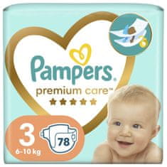 Pampers Plienky jednorázové Premium Care veľ. 3 (78 ks) 6-10 kg