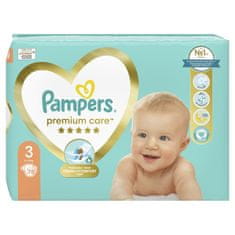 Pampers Plienky jednorázové Premium Care veľ. 3 (78 ks) 6-10 kg