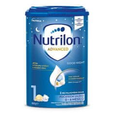 Nutrilon 3x 1 Advanced Good Night počiatočné dojčenské mlieko od narodenia 800 g