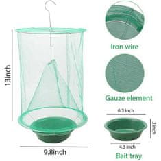 Netscroll Hojdacia sieť na chytanie hmyzu a chrobákov, FlyCatcher