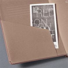 Sigel Exkluzívny zápisník "Conceptum", metalická ružová, A5, linajkový, 97 listov, tvrdé dosky, CO401
