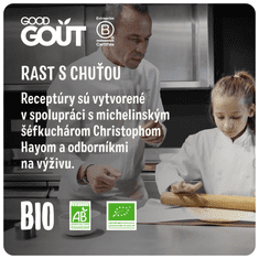 Good Gout BIO Špagety s baklažánom a hovädzím mäsom (2×190 g)