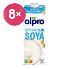 Alpro Sójový nápoj 1l, 8 ks