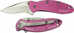 Kershaw 1600PINK CHIVE - PINK vreckový nôž s asistenciou 4,8 cm, ružová, hliník