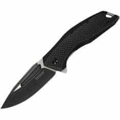 Kershaw 3935 FLOURISH vreckový nôž s asistenciou 8,9 cm, Blackwash, G10, uhlíkové vlákno